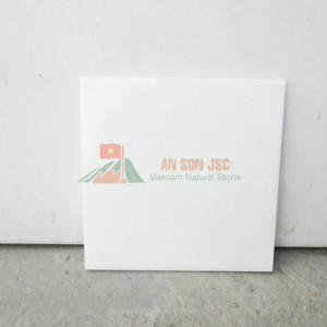 Mármol Blanco Cristalino de Lujo de Vietnam, Losa Pulida de Alta Brillo, Piedra Natural Blanca Pura para Paneles de Pared y Pisos - Product Image 2