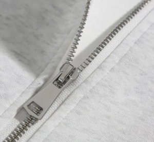 Light <b>Grey</b> Color Baggy Pant Matching Zipper <b>Hoodie</b> <b>Men</b> Tracksuit - Product Image 5