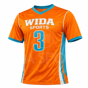 Ensemble de maillots de lacrosse personnalisés par sublimation, vêtements de sport anti-humidité, fabricant OEM, fournisseur en gros, usine - Product Image 2