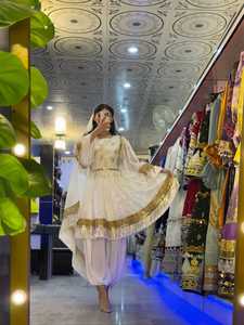 ชุดเดรสปักลายชนเผ่าคุชิพรีเมียมขายส่ง งานแฮนด์เมด ออกแบบและบรรจุภัณฑ์ตามสั่ง คุณภาพส่งออก ชุดลำลองสไตล์อัฟกานิสถานสำหรับผู้หญิง - Product Image 5
