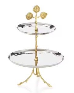 Stylish Metal Cake Stand Cake Display Rack Dessert Serving Tray Wedding Party Table Decoration - Product Image 6