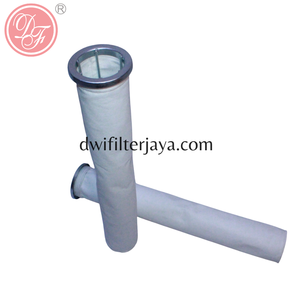 Sac filtrant anti-poussière industriel hydrofuge et antistatique avec cadre de cage en option - Product Image 2