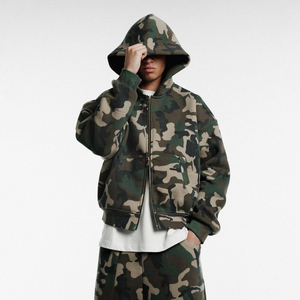 Customized Men's camofladge <b>Matching</b> <b>Set</b> Pullover Oversized Hoodie <b>Jogger</b> Pants <b>Set</b> Blank 2 Piece Jogging <b>Set</b> Suits Tracksuit - Product Image 3