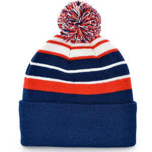 Beanie Warm Winter <b>Hat</b> Casual Soft Cap Ribbed Knit Beanie Warm Thick Winter <b>Hat</b> Unisex Style - Product Image 1