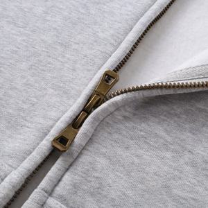 Sudaderas con Capucha de Corte Cuadrado y Hombros Caídos, 350 g/m², Talla Grande, con Cierre y Bordado Personalizado, Estilo Urbano para Hombre - Product Image 5