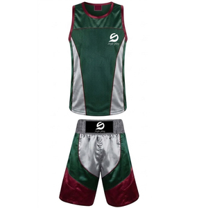 Ensemble d'uniformes de boxe de haute qualité, service OEM/ODM, séchage rapide, extensible, léger, pour adultes - Product Image 2