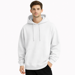 Sweat à capuche décontracté pour homme, coupe classique, hiver, 100% coton molletonné, streetwear, manches longues, séchage rapide - Product Image 3