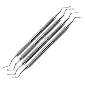 Curetas Quirúrgicas Dentales de Acero Inoxidable, Juego de Herramientas Profesionales para el Cuidado Bucal y Periodontal - Product Image 2
