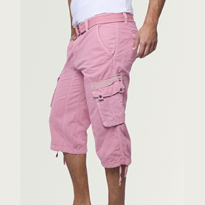 Pantacourt Homme Séchage Rapide 100% Coton Coupe Ample Taille Mi-Haute Confortable Respirant Longueur Genou Facile à Porter - Product Image 5