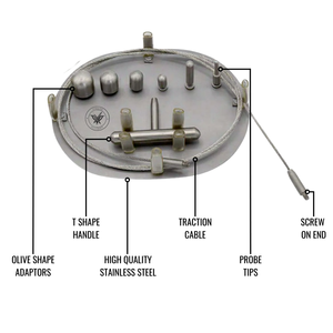 NABATOFF Juego de Instrumentos Quirúrgicos Médicos: Desvainador de Venas Manual, Fuente de Alimentación, Novedad, Aprobado por CE ISO - Product Image 4