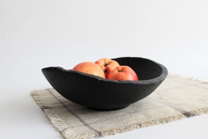 Plato de Madera Hecho a Mano, Plato de Servir de Madera Natural Irregular Vintage para Decoración del Hogar y Cocina - Product Image 3