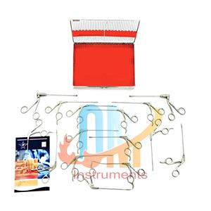 OLDMED INSTRUMENTS Kit de Instrumentos Quirúrgicos de Acero Inoxidable de Alta Calidad para Artroscopia de Rodilla, Reutilizables, Autoclavables, CE/ISO, Logotipo Personalizado - Product Image 1