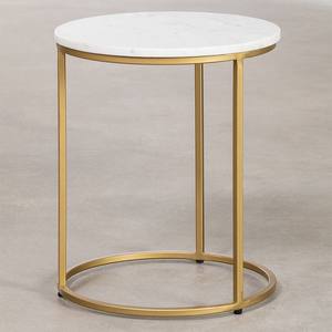 Vandana Terra Falcon <b>Round</b> <b>side</b> <b>table</b> Ø40 cm in Kaley marble - Product Image 2