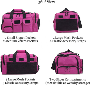 Cricket Kit Bag with <b>Wheels</b> High Capacity Sports <b>Backpack</b> Strong Fabric Multiple Compartments Premium Build - Product Image 6