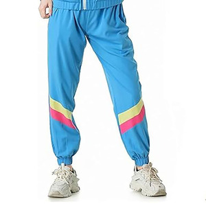 Women Casual Two Piece Jogger Set Color Block Windbreaker Jacket and <b>Pants</b> Sportswear - Product Image 6
