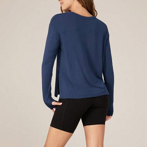 Womens Compression Workout <b>Tops</b> Custom Logo Performance Training Apparel OEM Pakistan Manufacturing Export Worldwide Supply - Product Image 2