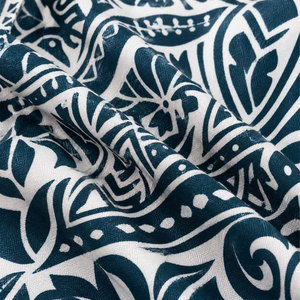 Chemise de travail unisexe bleue et blanche à motif tribal en coton, haute visibilité, antistatique, imperméable, grande taille, manches longues, respirante, tendance - Product Image 6