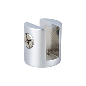 Pince de fixation en laiton massif pour porte vitrée avec clip de verre, système de mesure en pouces et métrique, quincaillerie pour porte vitrée - Product Image 1