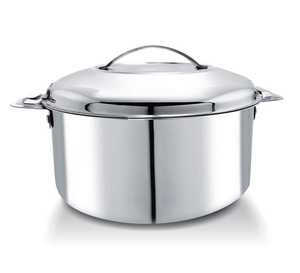 หม้อโลหะคุณภาพส่งออกสำหรับเสิร์ฟอาหารในงานจัดเลี้ยง รักษาความร้อนได้ดี เหมาะสำหรับเสิร์ฟอาหารร้อนแบบจานกลม จำหน่ายในราคาขายส่ง - Product Image 5