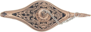 Lampe à huile Aladdin en laiton avec finition antique, lampe décorative du Genie pour la décoration intérieure de la maison, collection culturelle, mariage - Product Image 2