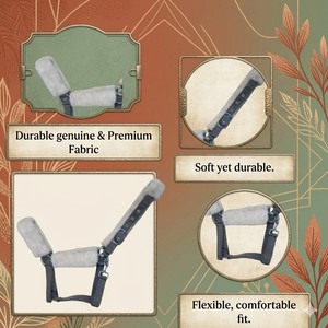 Premium Western Horse <b>Halter</b> with Soft Fleece Padding | Durable PP Nylon Equestrian Gear | Custom Logo OEM Private Label India - Product Image 2