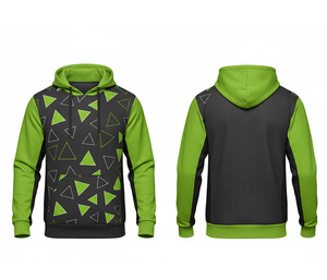 Fabricante de Sudaderas con Sublimación Completa Personalizada – Sudadera Deportiva Personalizada para Equipos, Hombres, Mujeres y Jóvenes, Chaqueta con Capucha para Entrenamiento - Product Image 5
