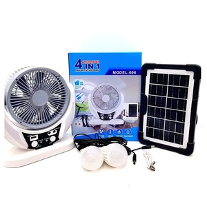Ventilador Solar Eléctrico Recargable Portátil de Alta Calidad al Mejor Precio al por Mayor para el Hogar - Product Image 2