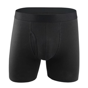Calzoncillos Bóxer Elásticos de Algodón para Hombre, Ecológicos, de Secado Rápido y Transpirables, Proveedor OEM, Venta al Por Mayor, Mejor Vendedor - Product Image 4