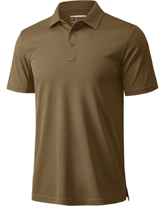 Camisa de Golf Casual para Hombre, Moderna, de Alta Calidad, 100% Algodón Elástico Piqué, con Estampado Floral, Transpirable, Manga Corta, 220 Gramos - Product Image 1