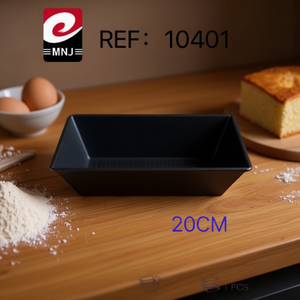 Moule à gâteau noir de 20 cm pour la préparation de délicieuses gourmandises, outil essentiel pour la pâtisserie - Product Image 3