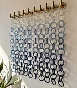 Maillons de chaîne en résine écologiques et élégants pour sangles de sacs à main et poignées de sacs, colorés, pour colliers de bijoux DIY, motif Cœur - Product Image 5