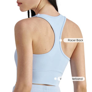 Sujetador Deportivo de Yoga para Mujer, Cómodo, de Alta Elasticidad y Soporte Medio, Premium, Elástico, Transpirable, para Gimnasio, Entrenamiento, Fitness y Ropa Deportiva - Product Image 4