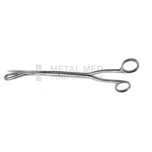 Surgical Foerster Sponge Straight Forceps 12" Serrated Jaws Tools <b>Box</b> <b>Lock</b> with Ratchet Non-sterile CE by Metal Med - Product Image 5