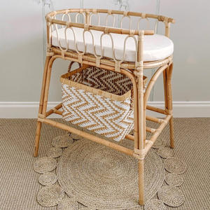 Mesas de cambio para bebés al por mayor, mesa de cambio de ratán al precio más bajo, hermoso mobiliario para habitación de bebé - Product Image 6