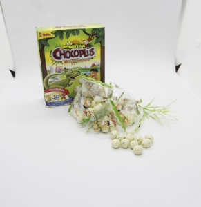 Dinosaur Egg Chocolate Peanuts Colorful Candy Coated Snack for Kids Retail Gift Packs and Confectionery Distribution - Product Image 1