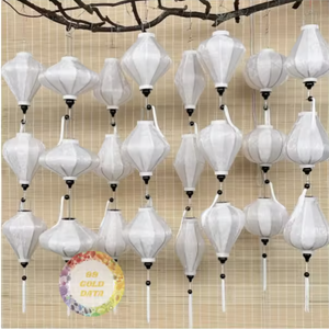 Handmade Silk <b>Lantern</b> Vietnam Traditional Fabric <b>Lantern</b> Light For Wedding Festival Party Home Restaurant Hotel Decoration - Product Image 4