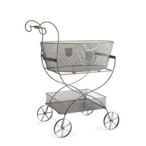 Cubeta de bebidas de acero galvanizado de calidad premium, enfriador de bebidas metálico con asas, cubeta para hielo para fiestas, eventos, bodas y bares. - Product Image 2