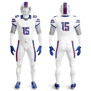 Custom American Football Uniform Set Premium Sublimated Jersey Pants Breathable Quick Dry Lightweight Team Training Wear - Product Image 6