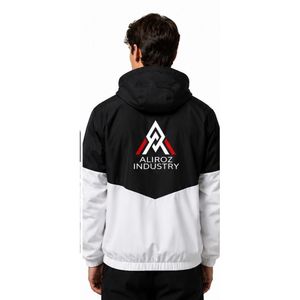 <b>Mens</b> Windbreaker <b>Jacket</b> Made From Durable Lightweight Fabric Offering Comfort Wind Protection And Everyday Performance - Product Image 4