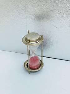 Reloj de arena 3D de 6.5'' con acabado de aluminio y níquel, diseño de cruz, pieza de mesa de fundición de moda para fiesta de graduación - Product Image 6