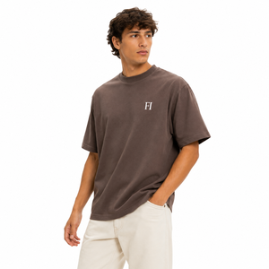 Camisetas de Hombre al por Mayor, Cuello Redondo, Corte Holgado, Transpirables, Personalizadas, Manga Corta, Algodón, Estilo Y2K, Marca Privada - Product Image 2
