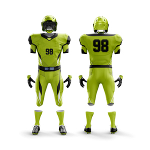 Uniformes de football américain de haute qualité, nouveau design, séchage rapide, vêtements d'entraînement, uniformes de football américain confortables de haute qualité - Product Image 6