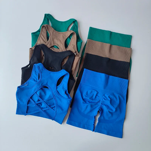 Pantalon de yoga ample à taille haute et jambe droite pour femme, respirant, décontracté, style survêtement - Product Image 3