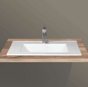 LIRIL Lavabo de Encimera Versátil para Baño, Lavadero, Hotel, Escuela, Fácil de Limpiar, Elegante para Uso en Apartamentos - Product Image 2