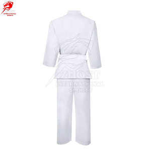 Trajes de Kung Fu Clásicos de Tela Blanca, Uniforme de Kung Fu Estándar para Estudiantes con Cinturón a un Precio Razonable - Product Image 2