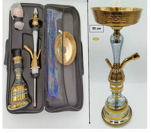 Set de Shisha Egipcio Portátil de Viaje con Estuche de Transporte al por Mayor - Product Image 3