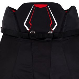 Shorts de hockey sur glace rembourrés noirs pour hommes, pantalon de protection en polyester avec ceinture, équipement d'entraînement sportif - Product Image 4