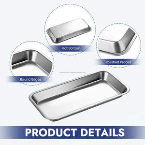 Bandeja Quirúrgica Médica de Acero Inoxidable de Alta Calidad, Almacenamiento de Instrumentos para Laboratorio Dental, OEM ODM, Proveedor Mayorista Medivolve, Manual - Product Image 5