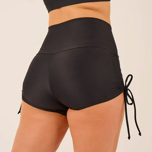 Shorts de yoga respirants sur mesure 2026, différents coloris unis, vêtements de fitness pour femmes, service OEM - Product Image 6