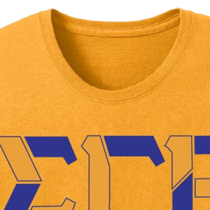 เสื้อยืดลายกรีก Sigma Gamma Rho สีเหลืองสำหรับผู้หญิง เสื้อยืดลำลองลายกรีกแขนสั้น เสื้อยืดลายกราฟิกแบบกำหนดเอง - Product Image 5